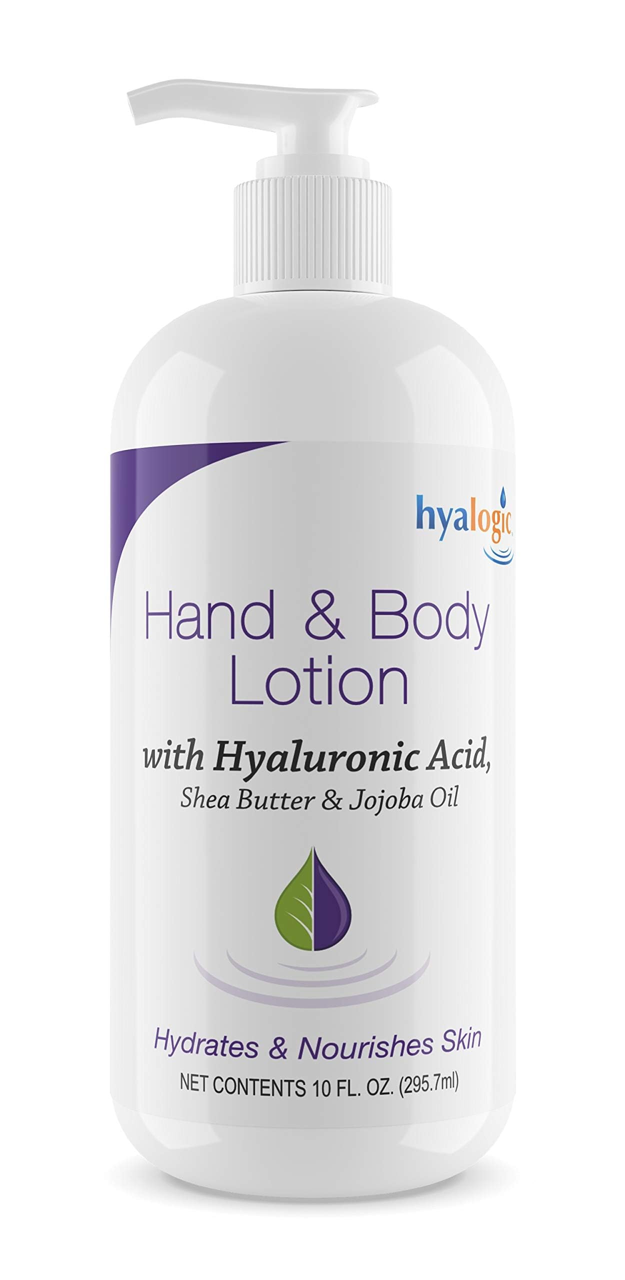 Hyalogic Episilk Hand & Body Lotion – Great Body & Hand Lotion with Hyaluronic Acid – Shea Butter & Jojoba Oil Skin Care Lotion for Men & Women (10oz)
