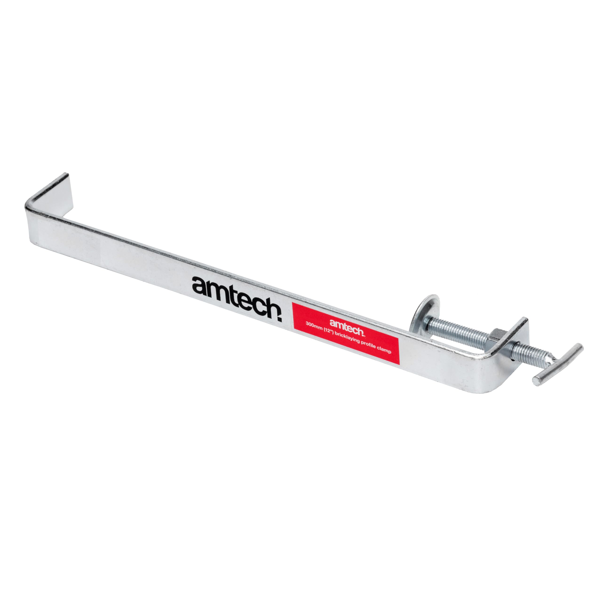 Amtech - Bricklaying Profile Clamp for Home DIY and Professional Bricklaying, Easy to Use and Adjustable for Various Brick Sizes, Durable, Long Lasting (12”)