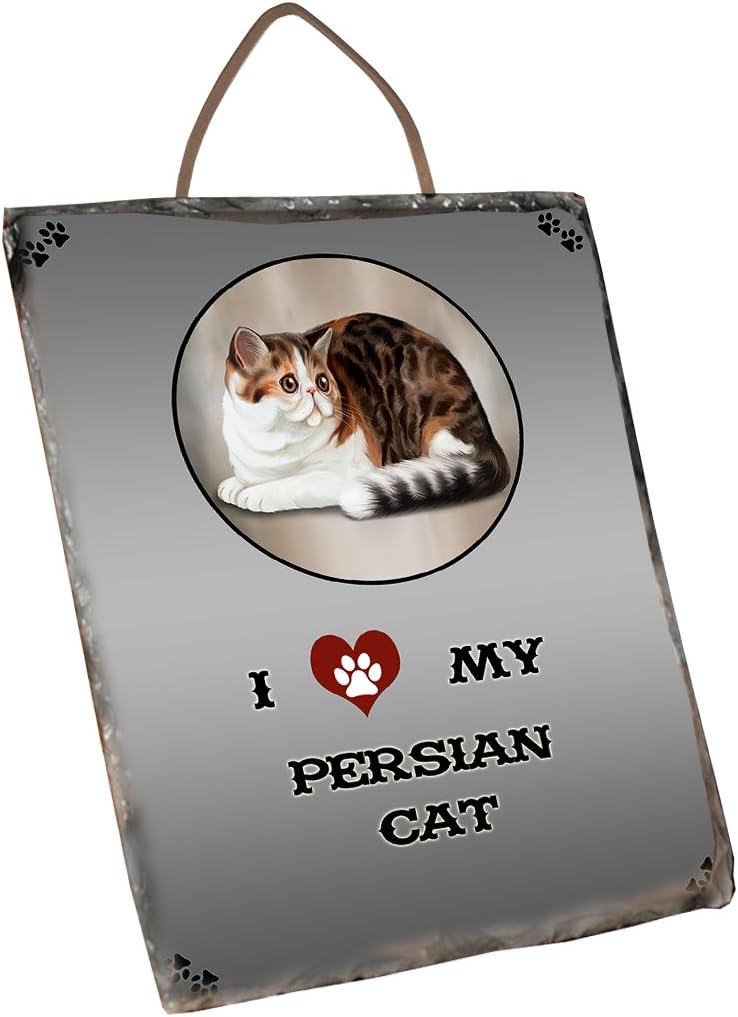 Doggie of the Day I Love My Persian Cat Wall Décor Hanging