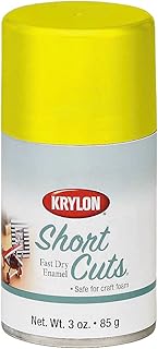 Krylon KSCS036 Short Cuts Aerosol Spray Paint, 3-Ounce, Sun Yellow