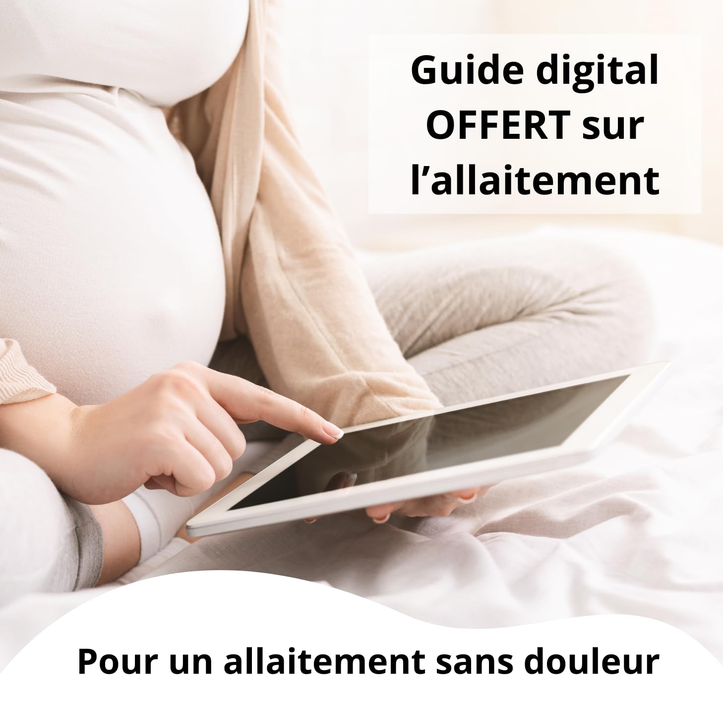 GENIUZ Coquillages Allaitement Coffret + Coussin + Ebook Offert (Large)