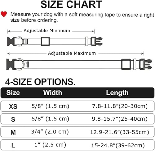 Miniatura 2 de HQYDDMI Collares personalizados para perros, collar personalizado de geometría floral con nombre y número de teléfono, ajustable para perros