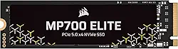 Corsair SSD MP700 Elite 4TB PCIe 5.0 NVMe M.2 – Leitura de até 9.400 MB/s, gravação de 8.100 MB/s, velocidade Gen5 para PC e laptop – Preto