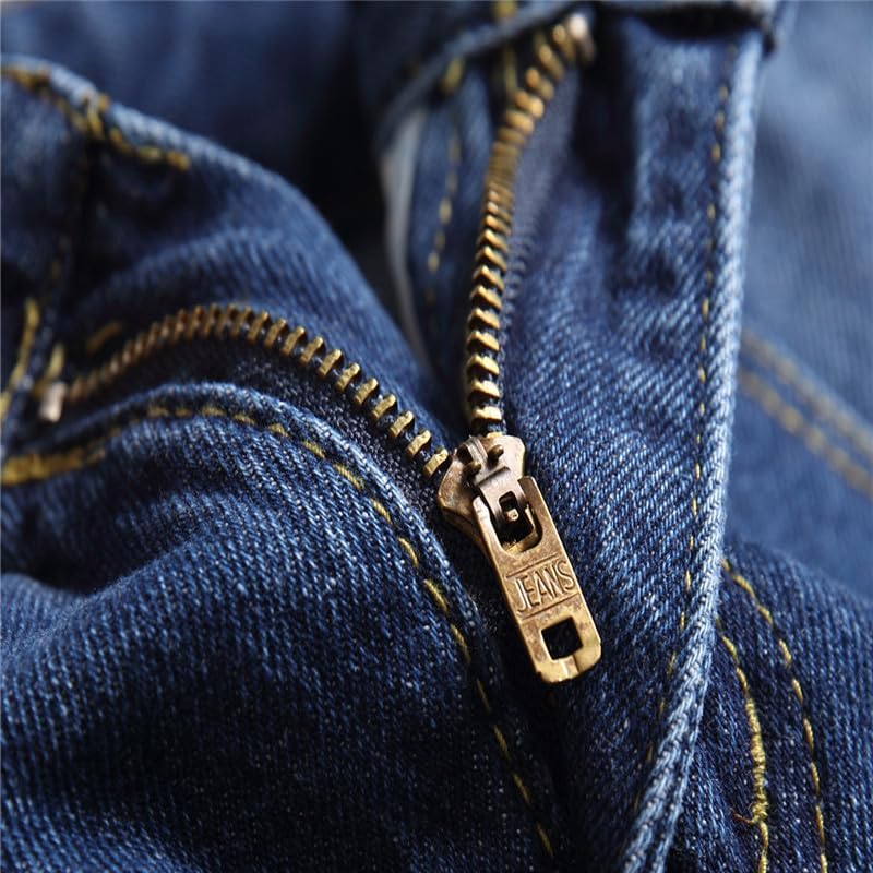 Boy's Stretch Comfy Ripped Jeans Skinny Stylish Distressed Washed Denim Jeans Pants - Image 2