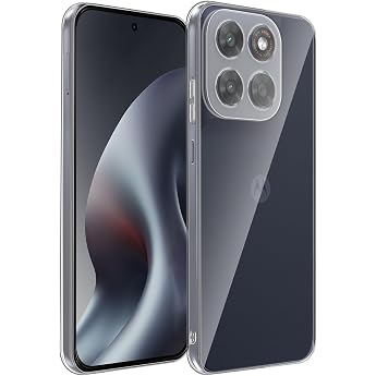 H lle f r Motorola Moto G87 / G77 / G67 5G D nne Weich Vergilbt Nicht Handyh lle Sto fest Schutzh lle Anti-Fall Kratzfest Case Silikon TPU Transparent