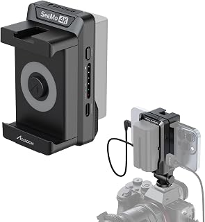 Accsoon - SeeMo Pro 4K für iOS - HDMI auf USB-C/Lightning Video-Capture-Adapter mit MFI-Zertifizierung.