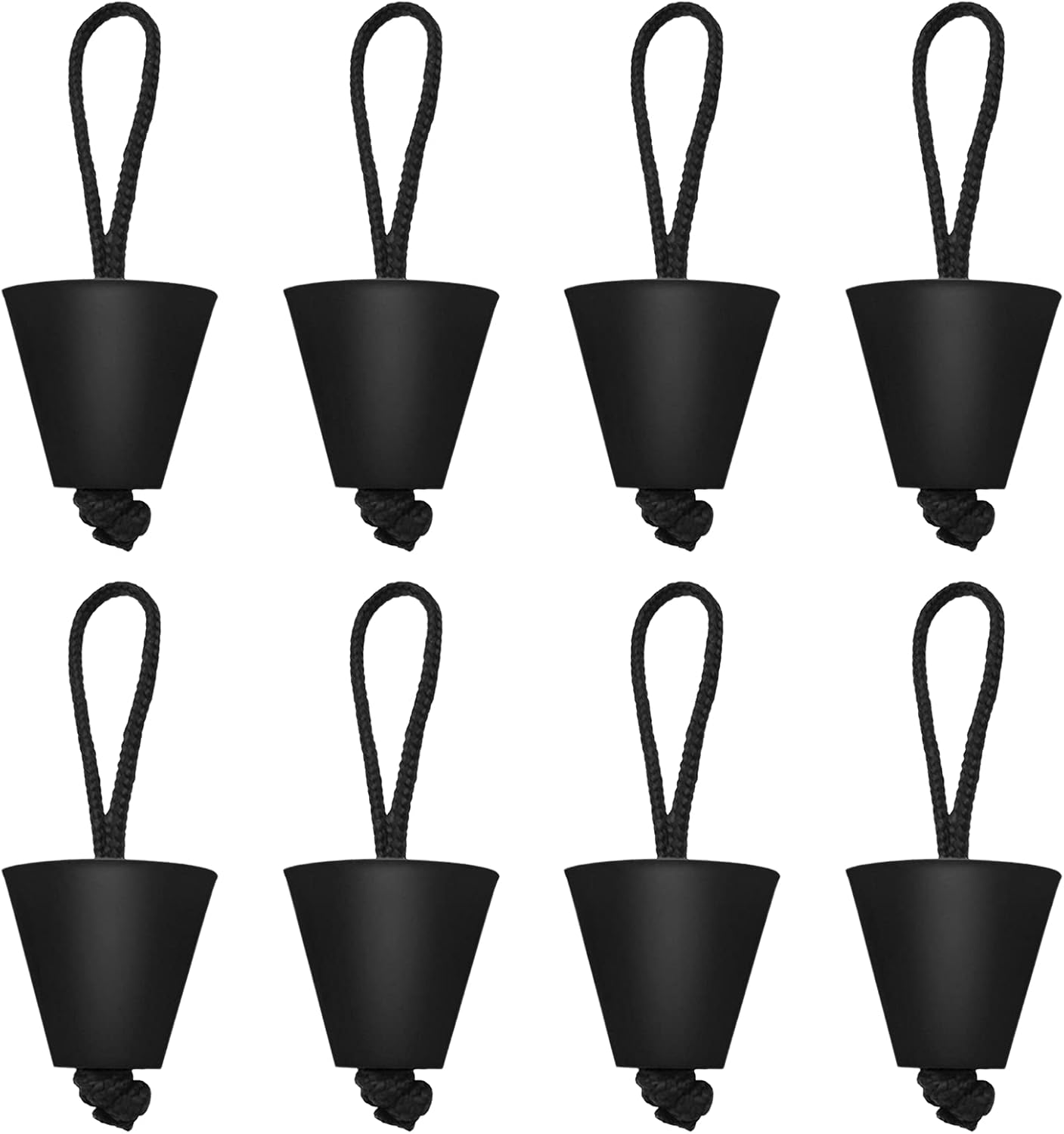Lixada Best Universal Kayak Scupper Plug Kit Kayak Scupper Plug Kit Canoe Drain Holes Stopper Bung - 4/6/8 Packs