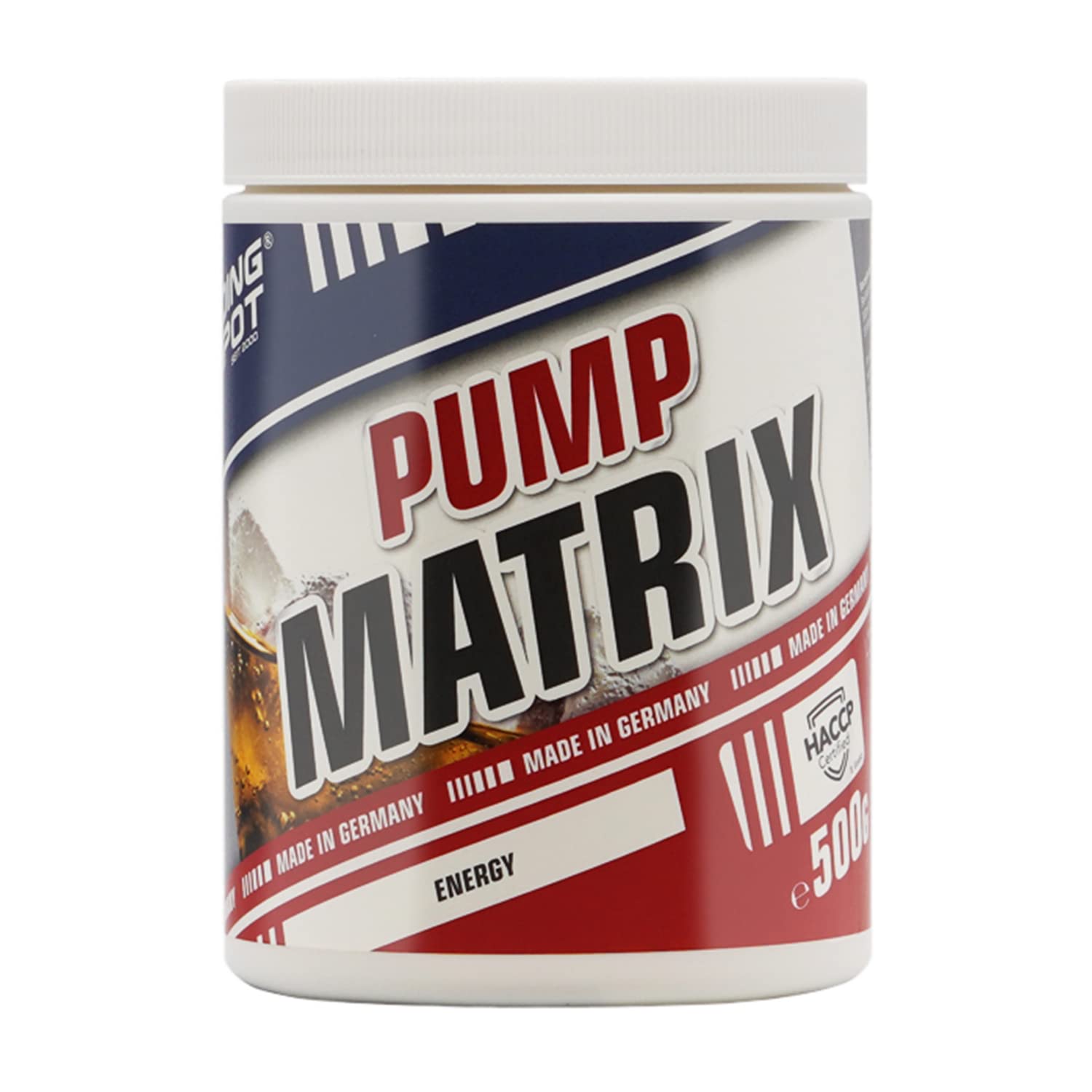 Bodybuilding Depot® - Pump Matrix 500g, Pre Workout Booster ohne Koffein, hochdosierte Aminosäuren, für maximalen Pump-Effekt im Training, vegane Rezeptur