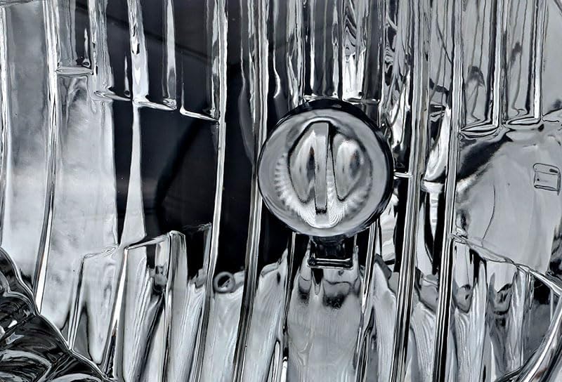 For Kia Sorento Headlights Lamps Set 2005 2006 Halogen Chrome Trim Driver and Passenger Side
