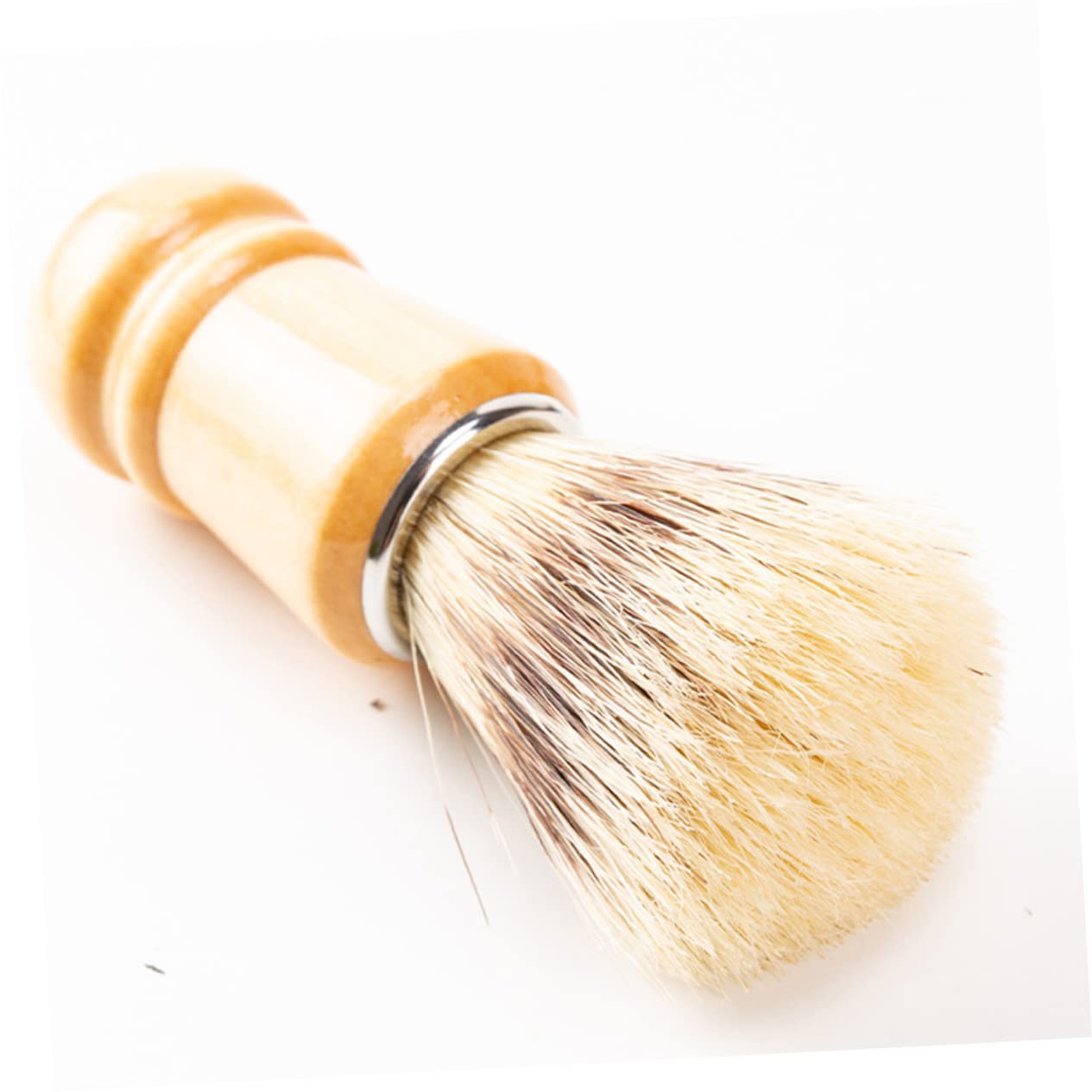 WOONEKY 5 Set Di Pennelli Da Barba Per Uomo Pennelli Da Barba Con Manico in Legno Set Da 2 Pezzi*5