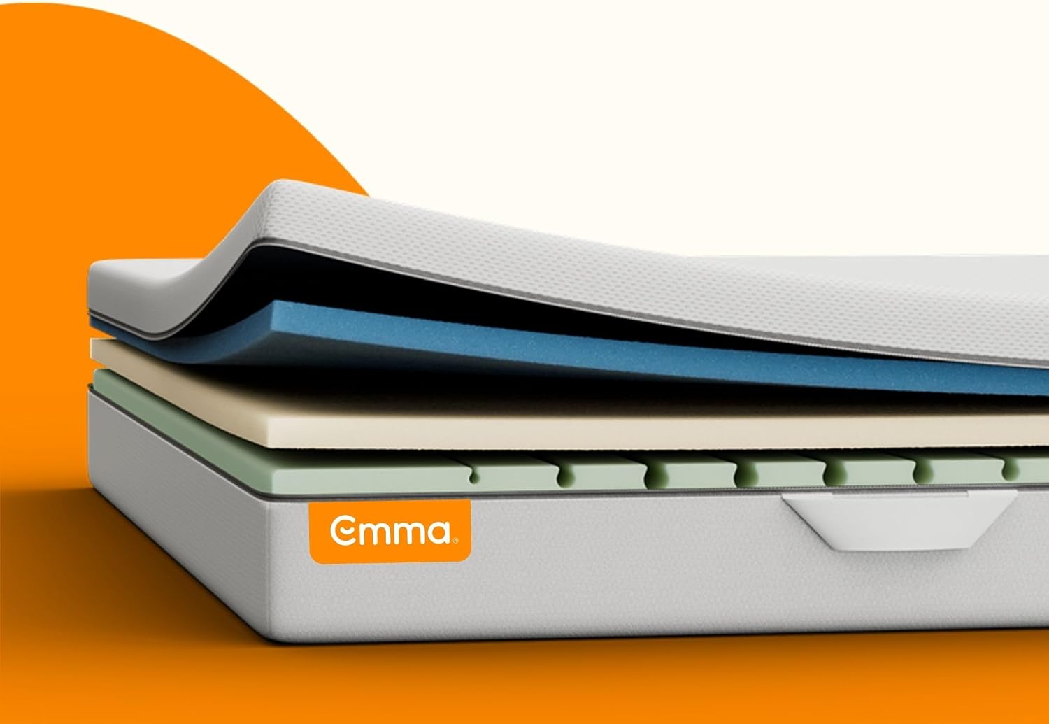 Emma One Kaltschaummatratze in Weiß