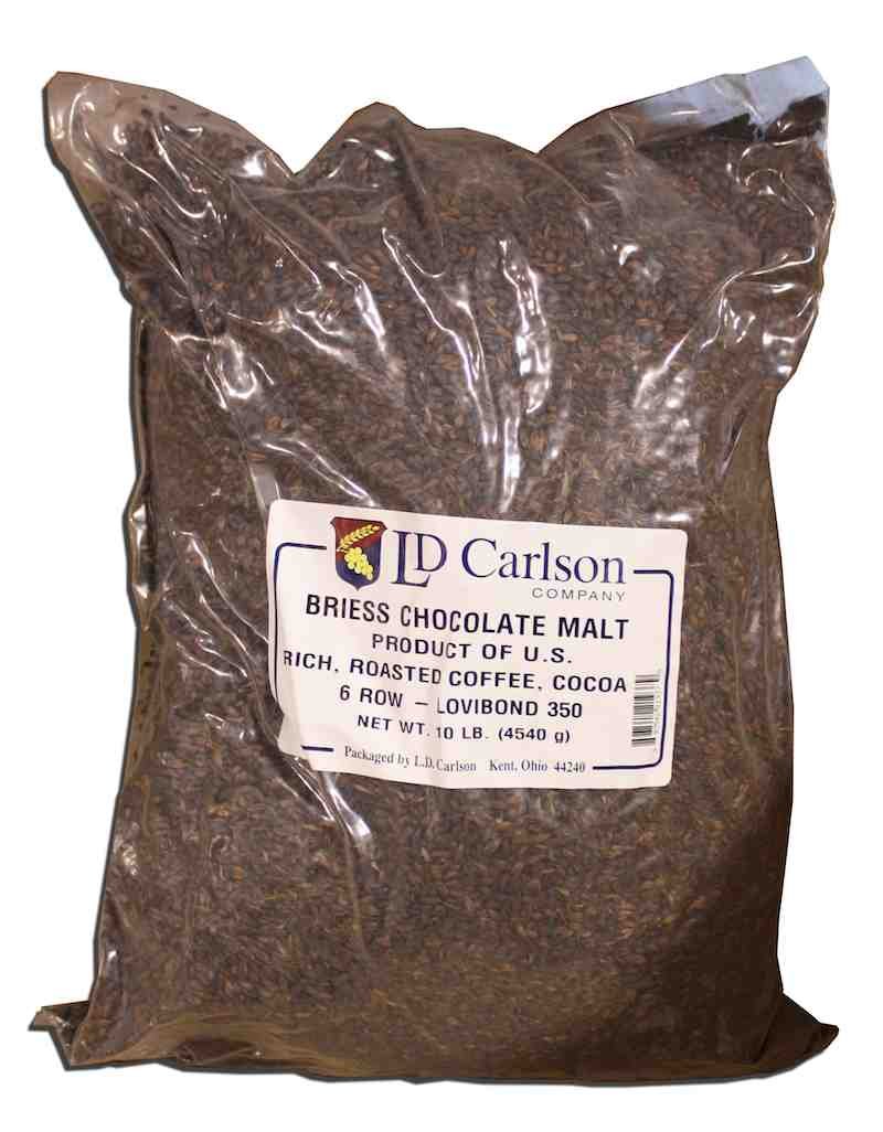 Briess Grain U.S. Brewers Malt for Beer Making & Home Brewing 10 LB (Chocolate)
