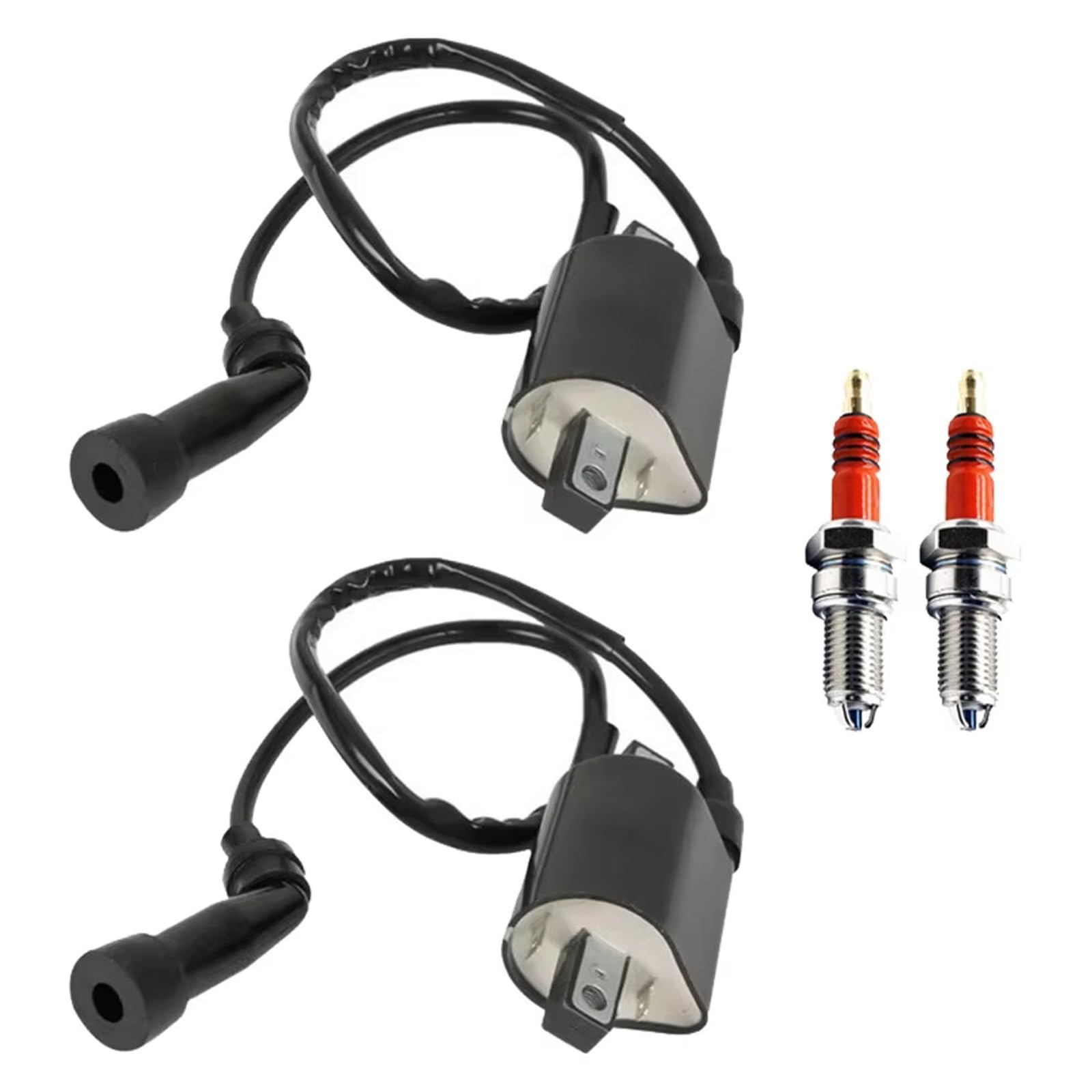 Bujía para Suzuki Intruder 1500 VL1500 1400 VS1400 Boulevard S83 1987-2009 33410-38B00 Bobina de Encendido Bujía Interruptor de Encendido Llave
