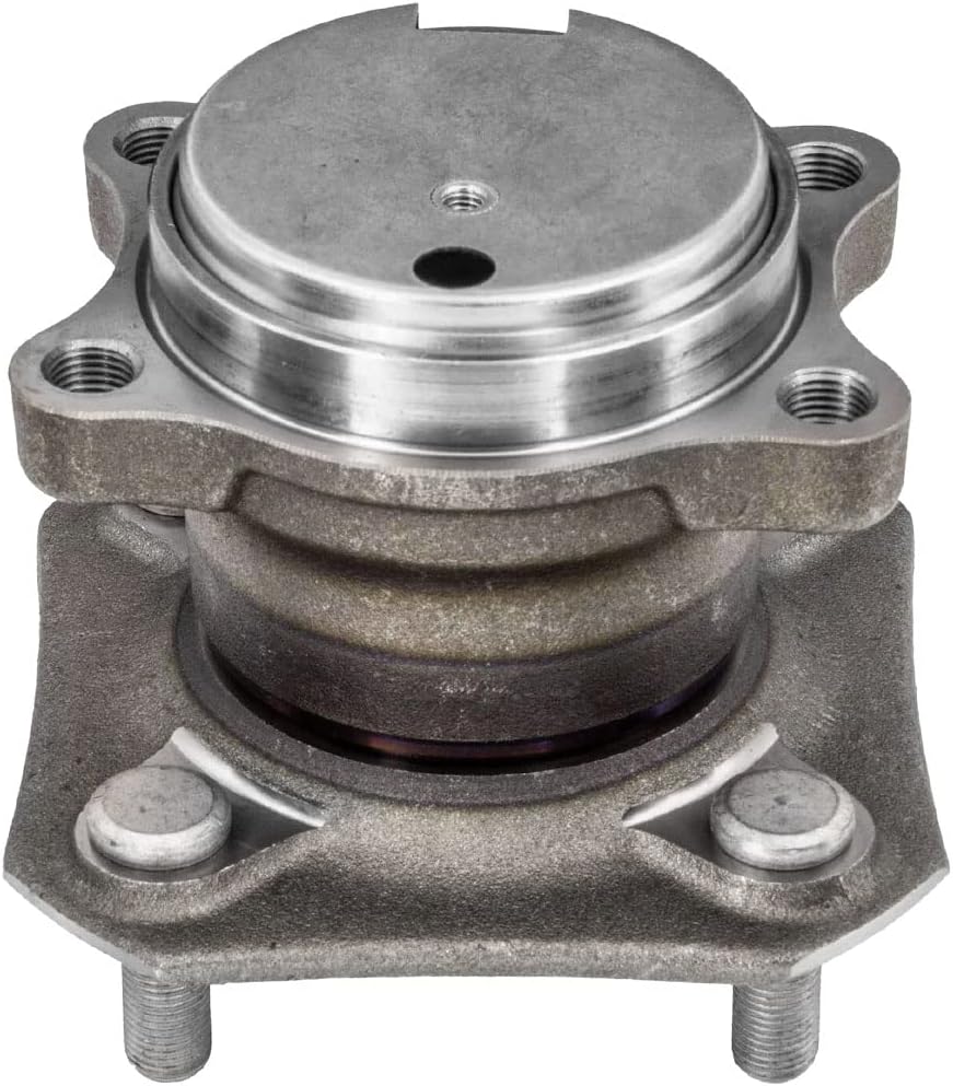 Rear Wheel Bearing Hub Assembly Fits 2007-2012 Nissan Sentra (2.0L Only, 4-Wheel ABS) Wheel Bearing w/4 Lugs Wheel Bearing Hub (2 Pack)-512384