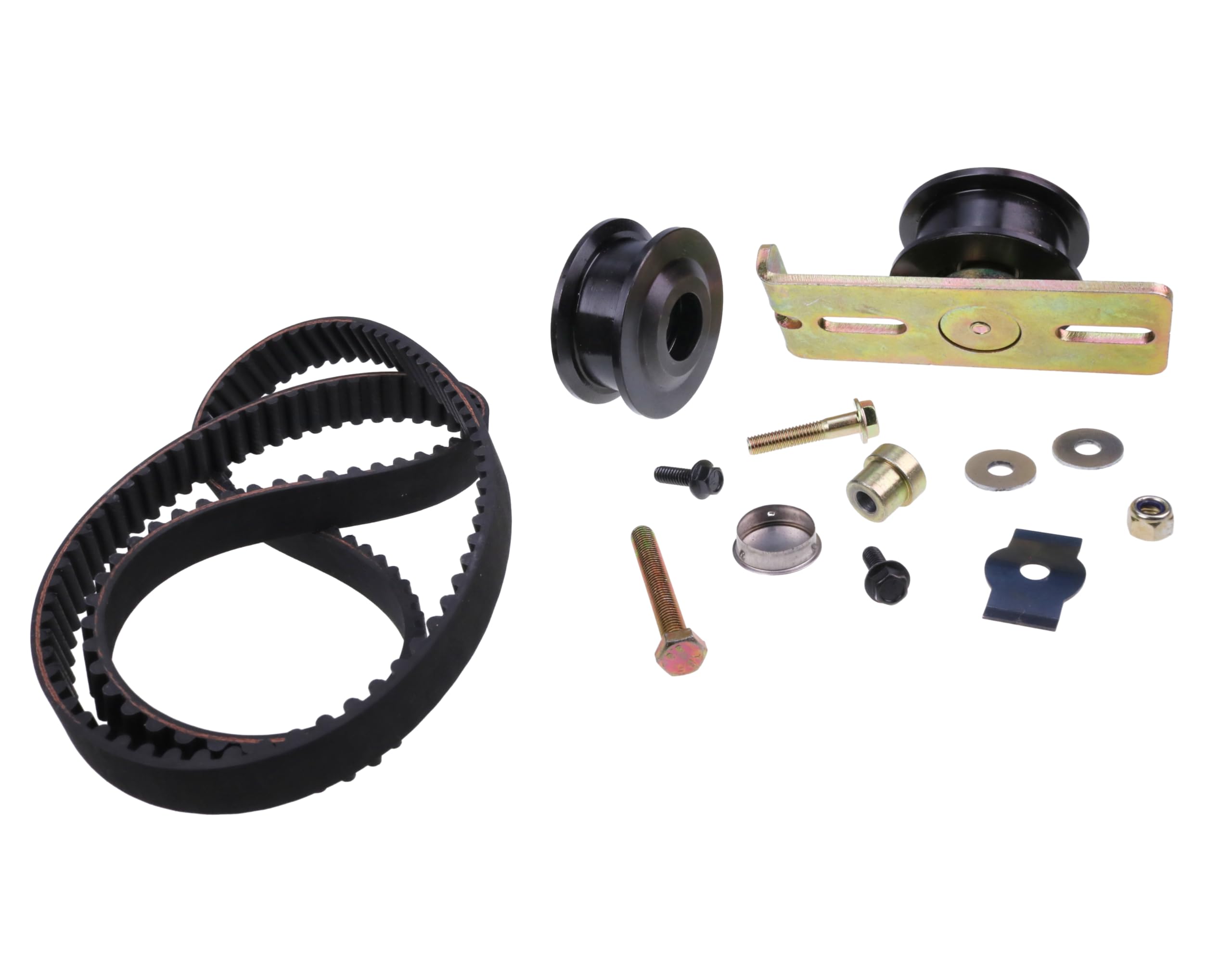 JEENDA 126-7890 Kit de poleas mejoradas y correa de cortacésped compatible con Toro TimeMaster 20975 20977/TurfMaster 22205TE 22207 22210 22215 22225 22235 cortacésped y Exmark ECKA30 12666 -0316 1