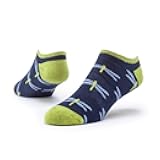 Maggie's Organic Natural Cotton Patterned Cushion Footie Socks