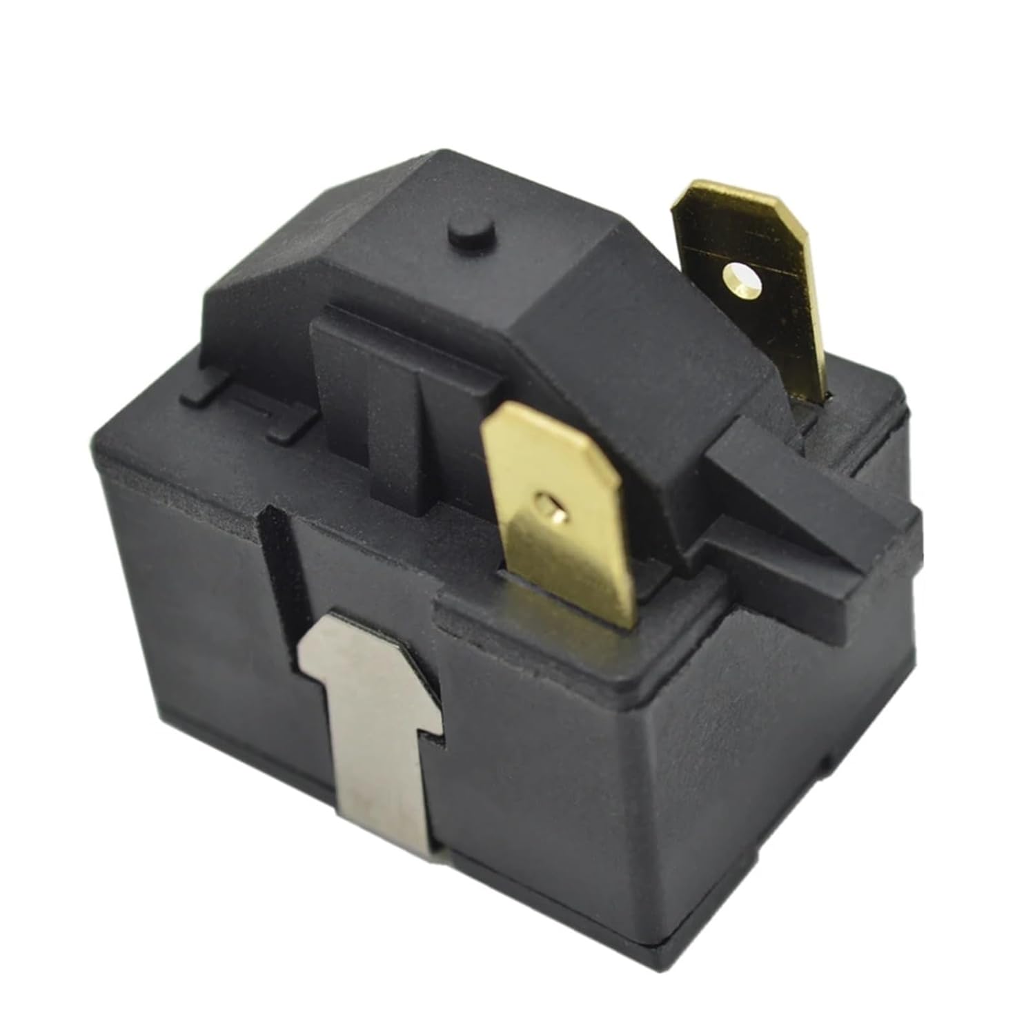2 Pins Refrigerator PTC Starter Relay P6R8MC Compressor Replacement Part 6748C-0004D 6749C-0014E(15 Ohm)