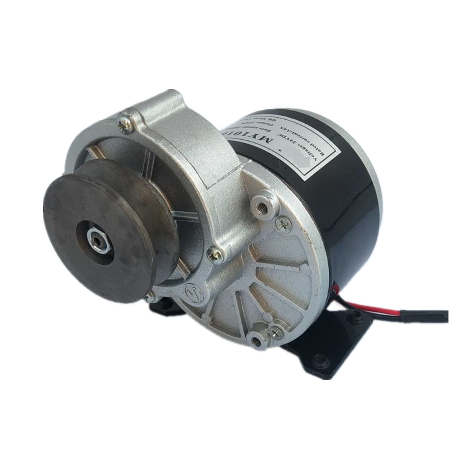 Amazon.com: dc Motor 350w 24V 36V DC Gear Brushed Motor with Belt
