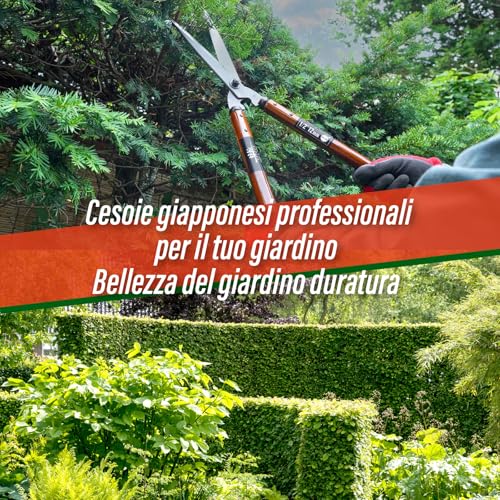 Suizan Cesoie Per Siepi 575Mm - Forbici Da Potatura Giapponesi Professionali Per Un Taglio Preciso Attrezzi Da Giardinaggio - 2