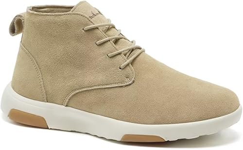 Miniatura 8 de OrthoComfoot Botines ortopédicos para hombre, zapatos para caminar vestido de cuero con soporte de arco Oxfords para fascitis plantar, cómodas