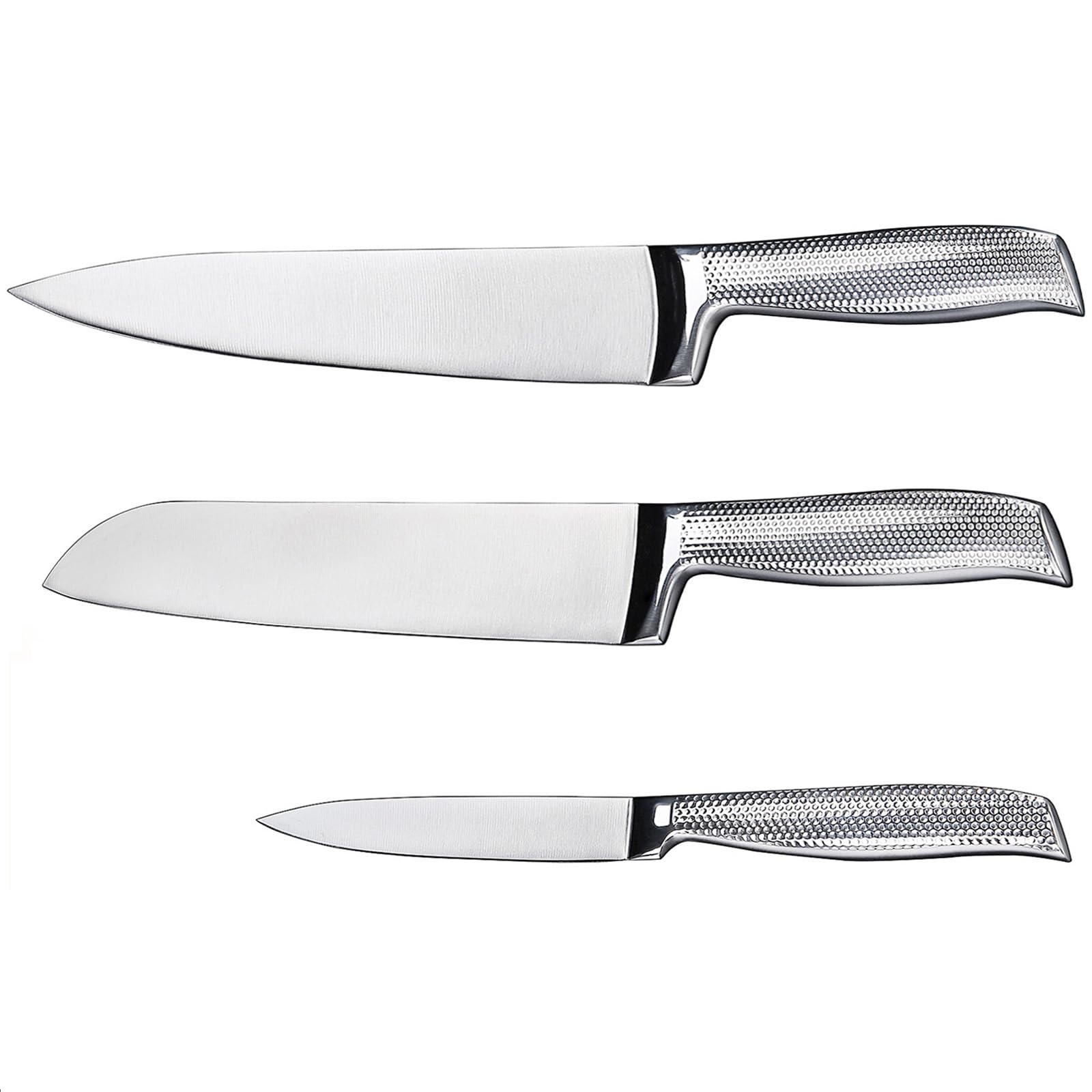 3PC Chef Knife Set, Sharp Kitchen Knife Set