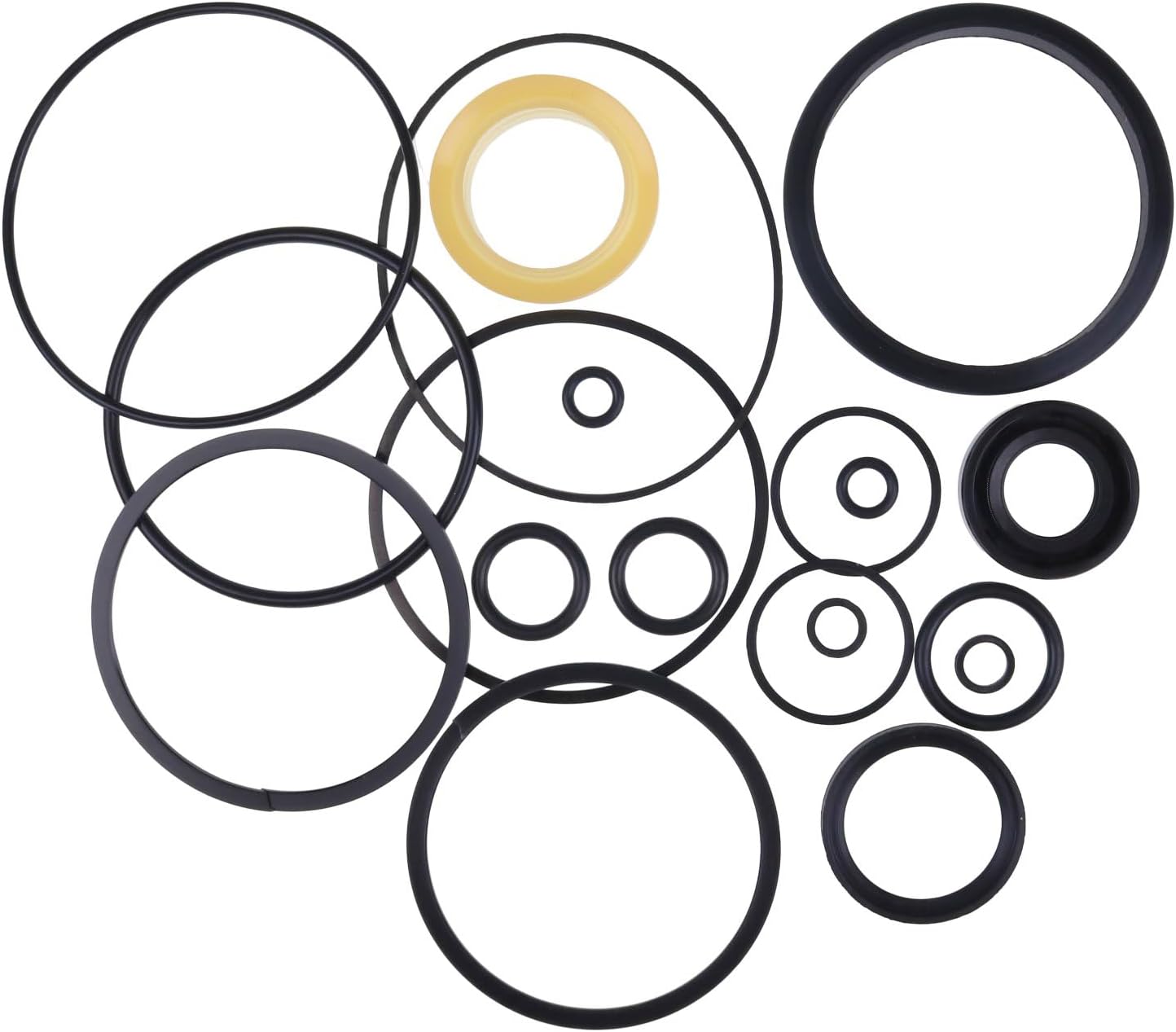 830860M92 Power Steering Cylinder Seal Kit Compatible with Massey Ferguson 30 50 65 150 165 175 200+