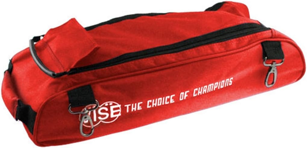 Vise Shoe Bag Add On for Vise 3 Ball Roller Bowling Bags- Red