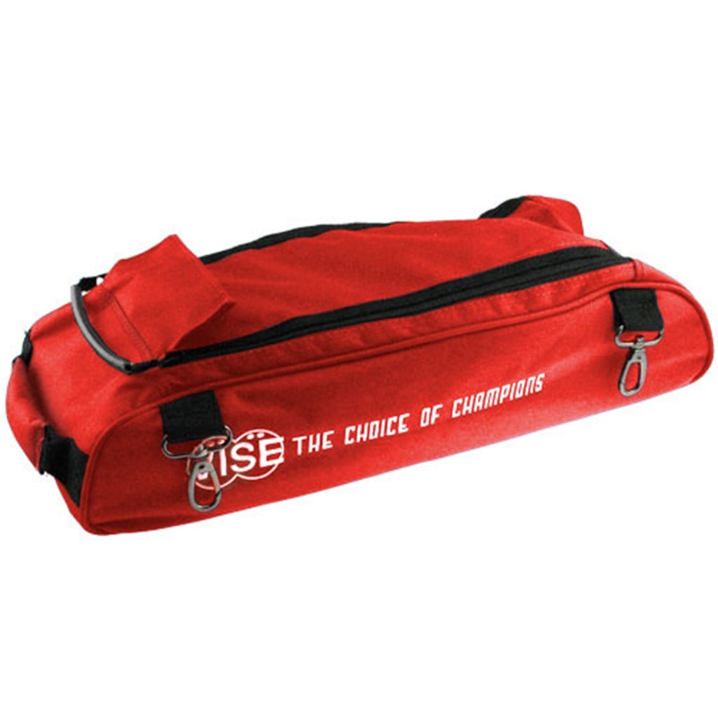 Vise Shoe Bag Add On for Vise 3 Ball Roller Bowling Bags- Red