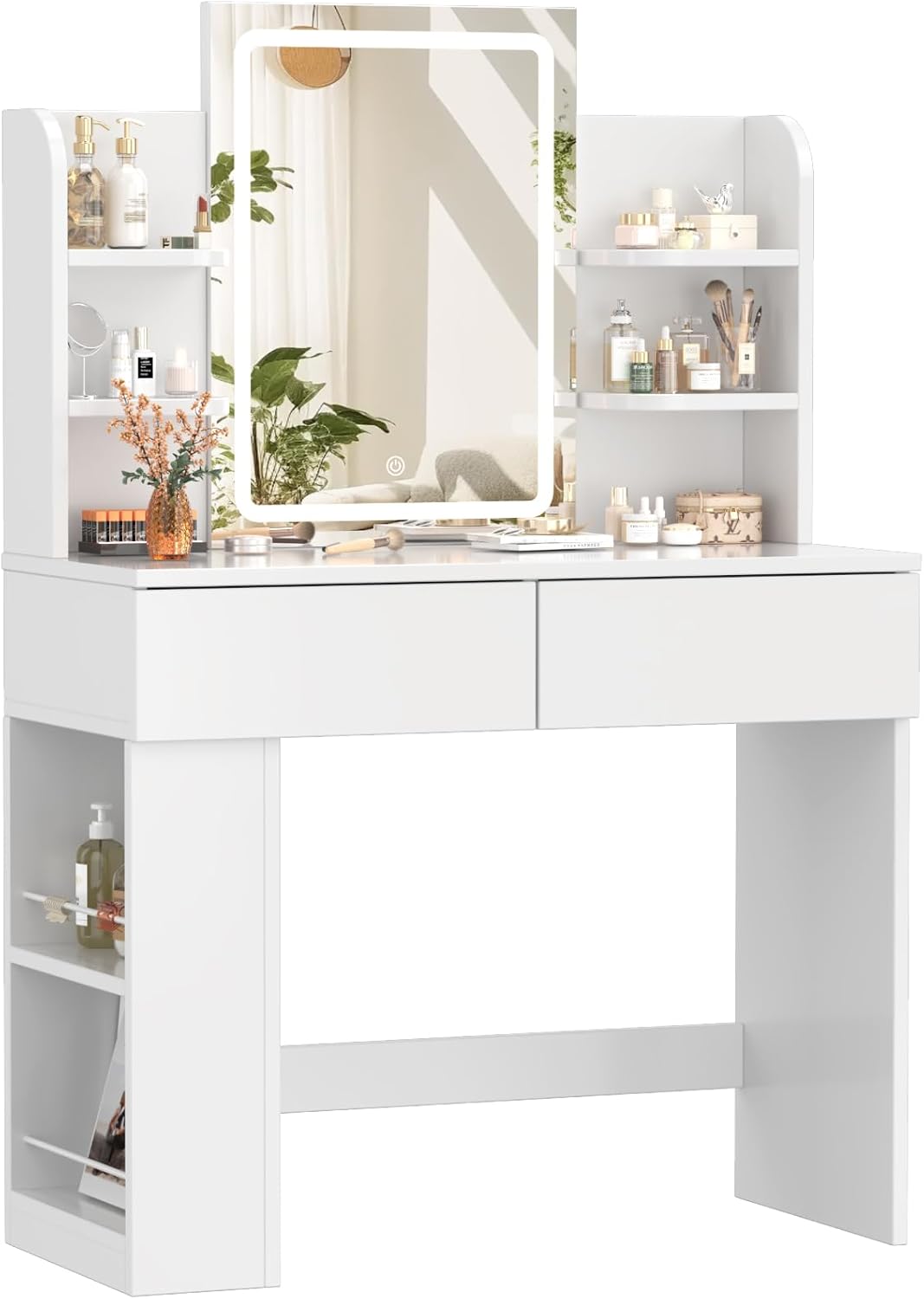 Devoko LED Vanity Table, front view