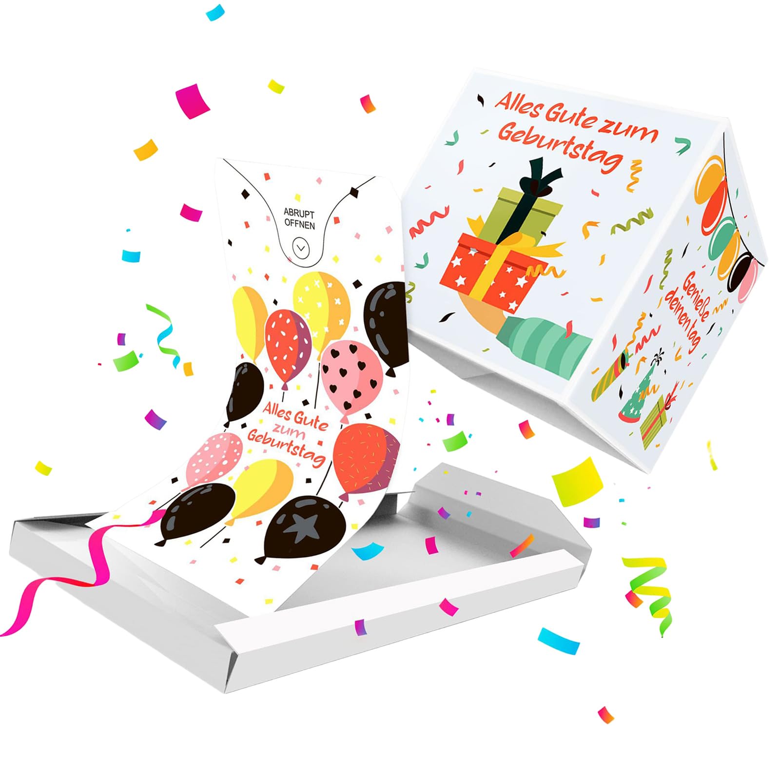 Osniyaw Celebration Time Easy To Use Pop-Up That Quickly Brings Joy When Giving Sweets, Photos, Cards For Festival Occasions, With Sturdy Pet Birthday Surprise Case