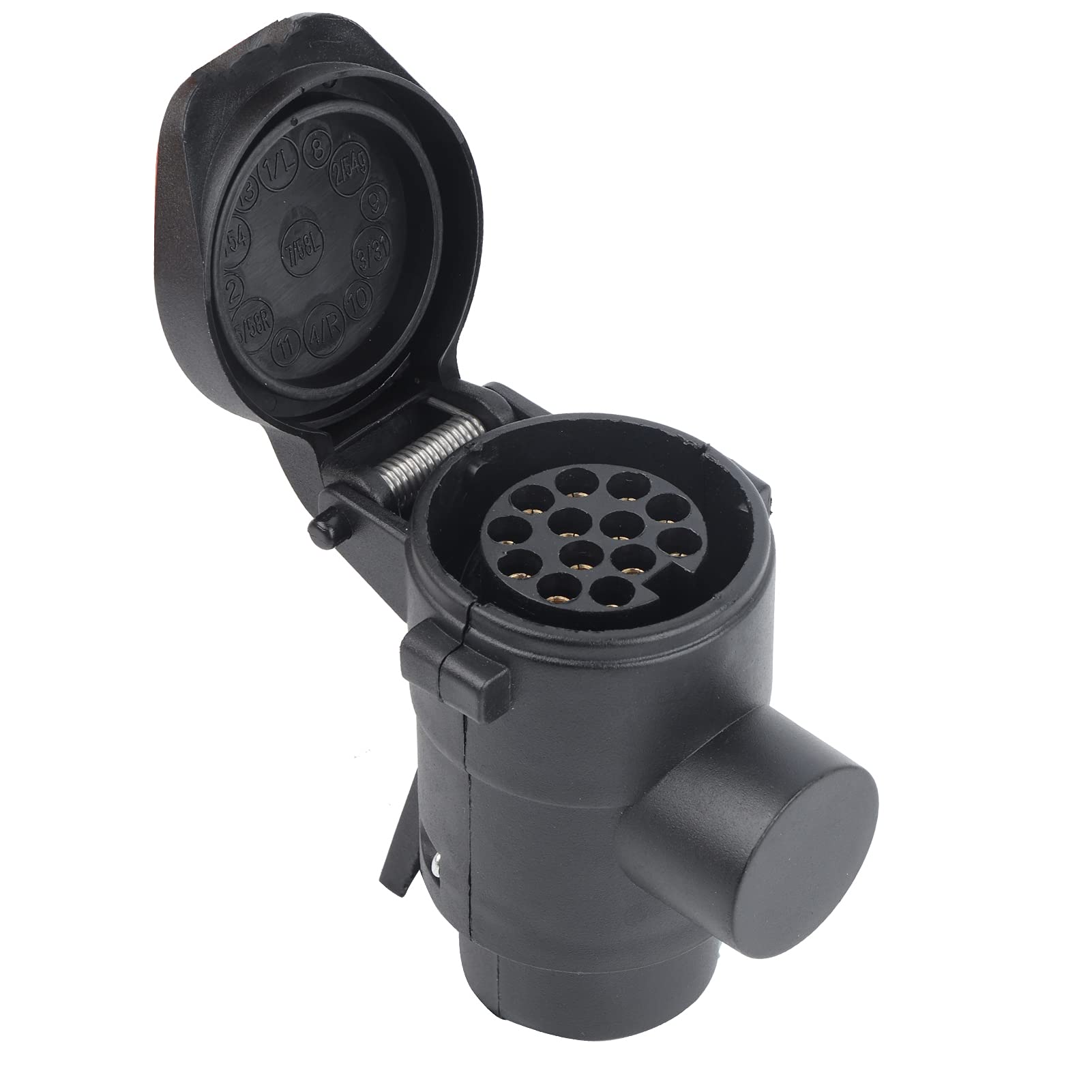 Adapter do Holowania Adapter Płaski 7 do 13 Pin Adapter Przyczepy Okablowanie Złącze Wtykowe Konwerter Adaptera
