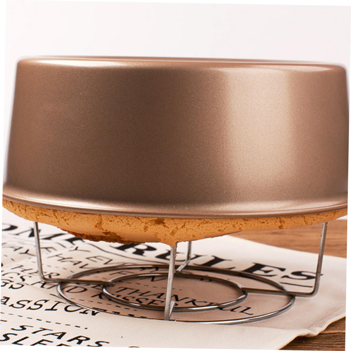 Cabilock Stainless Steel Cake Cooling Rack Diameter Baking Stand for Proper Air Circulation Dishwasher for Cakes and Beads