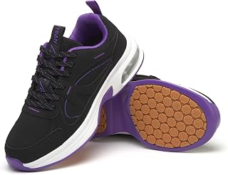 Work Shoes Women Non Slip Sneakers for Kitchen Nursing Food Service | Made of rubber, non-slip, and comfortable, perfect for chefs, nurses, and anyone else who needs to stand for long periods.