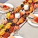 HBell 176-teiliges Thanksgiving-Dekorationsset,künstliche Kürbisse,Halloween-Mini-Kürbisse,Tannenzapfen,Ahornblätter,Eicheln,Herbstdekorationsset,für Herbst,Zuhause,Tischdekoration