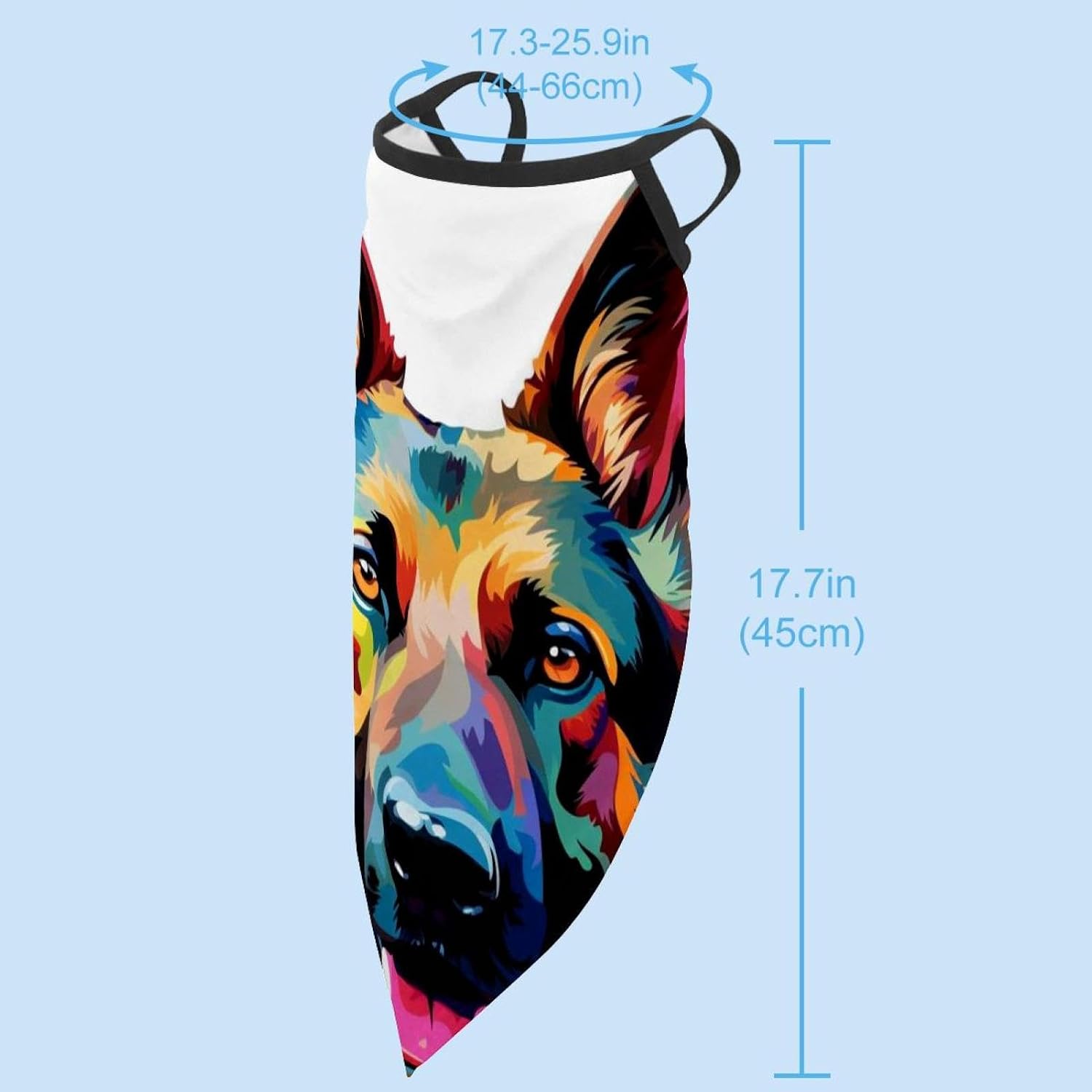 4 Pack Panda Sunflower Fishing Neck Gaiter - UV Face Mask Sun Protection for Men & Women