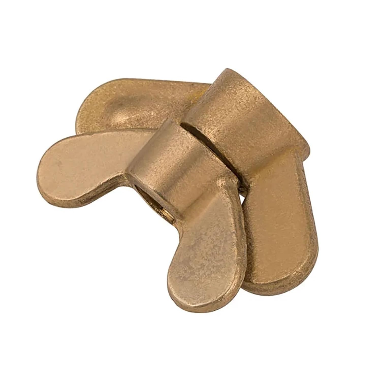 Wing Nuts 100PCS Copper Wing Brass Butterfly Nut Standard M6 M8 M10 Bolts & Screwe(M8)