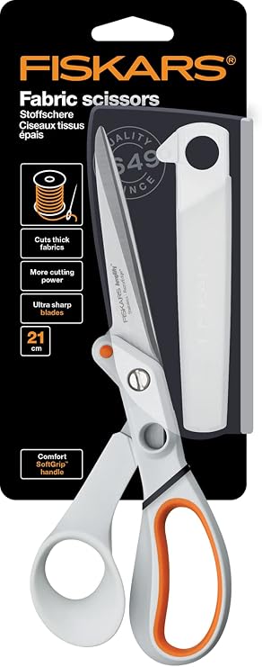 Fiskars Amplify Razor Edge, All Purpose Scissors, Length: 21 cm