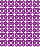 Lavender Essential Oil Bottle Cap Stickers for doTERRA or Young Living (154 Stickers/sheet) (1 Pack)