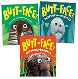 Butt or Face? Series 3-Book Collection Set (Vol.1 to 3) - Hilarious Animal Photo Challenge Books for Kids & Families