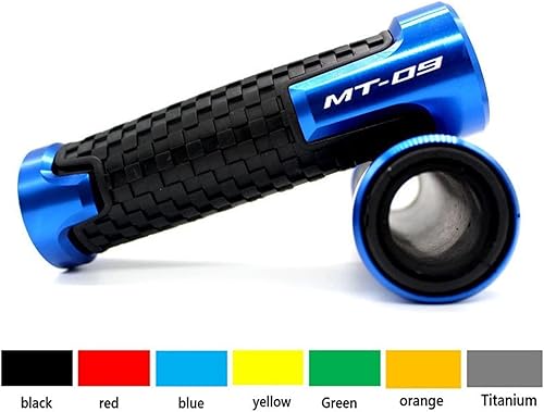 Miniatura 9 de Manillar de motocicleta para Yamaha MT-09 MT09 MT 09 FZ-09 2014 2015 2016 2017 2018 2019 motocicleta 78 pulgadas 0.866 in empuñaduras de manillar de