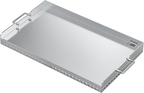 Stanbroil Repuesto de parrilla de gas de acero inoxidable de 28 pulgadas para parrilla de gas Blackstone de 2 quemadores de propano mejorado nuevo