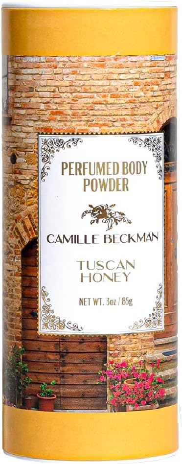 Camille Beckman Perfume Body Powder 3 Oz,Tuscan Honey