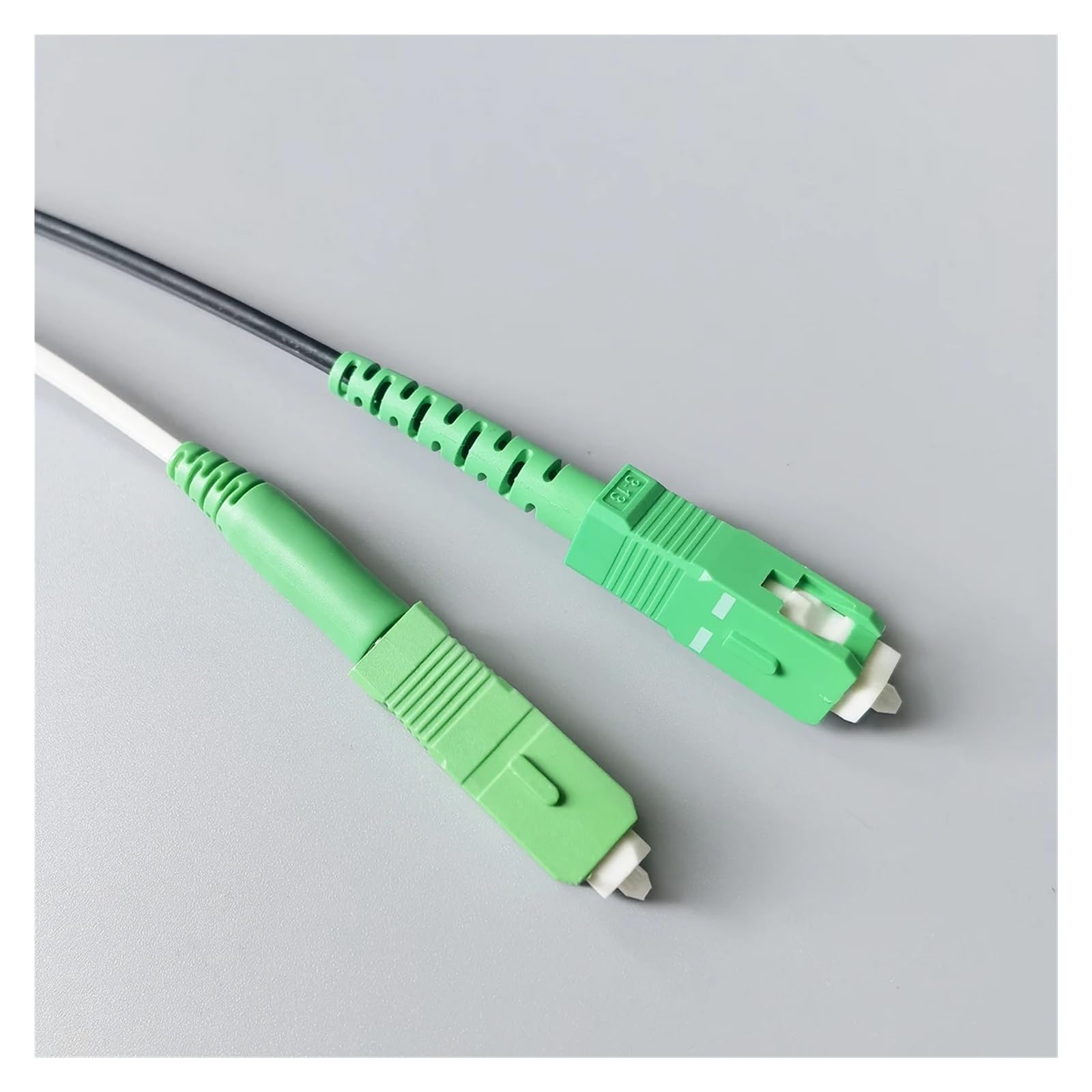Câble de dérivation à Fibre Optique monomode SC/vers SC/ – Rallonge intérieure 2 M/3 M(Black,200cm SC/APC)