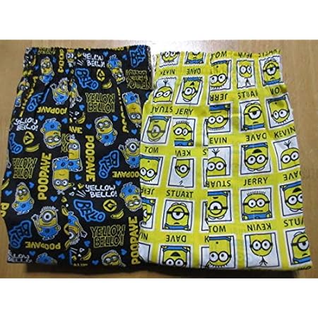 Amazon Co Jp ミニオン キャラクタートランクスllサイズ2枚セット 服 ファッション小物