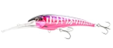 DTX Minnow with Patented Autotune System - Distressed Baitfish Swimming Action, BKK Diablo