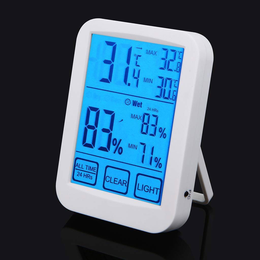 Room Thermometer - Electronic Temperature and Humidity Meter Room Indoor Thermometer
