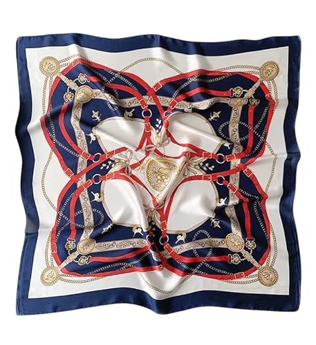 レディース スカーフ シルク調