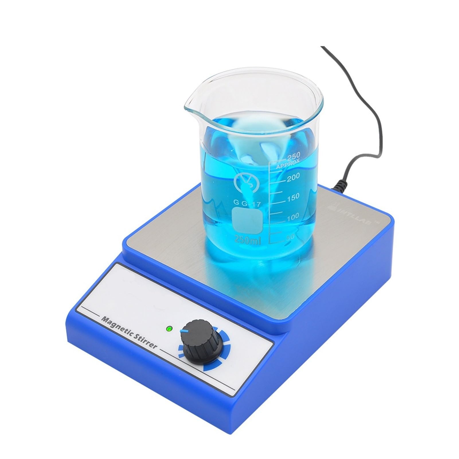 Mieszadło magnetyczne laboratoryjne mieszadło magnetyczne z mieszadłem, 3000 obr./min, AC 100-240 V, 3000 ml (EU)