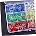 DOITOOL 500pcs Assorted Diffused Led Diode Lights Kit Resistors for Electronics Projects Light Emitting Diodes Components for Lighting and Experiments