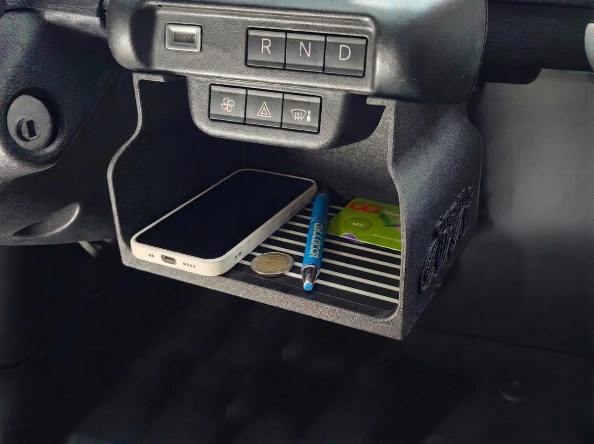 Generico Portaoggetti Citroen AMI Opel Rocks FIAT Topolino vano Organizer ripiano Accessori ComputerBit2000